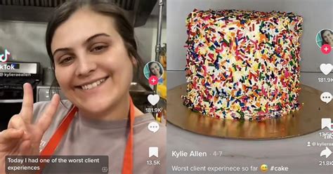 kylie allen insider|Cakegate 2023: TikTok Kylie Allen cake gate drama。